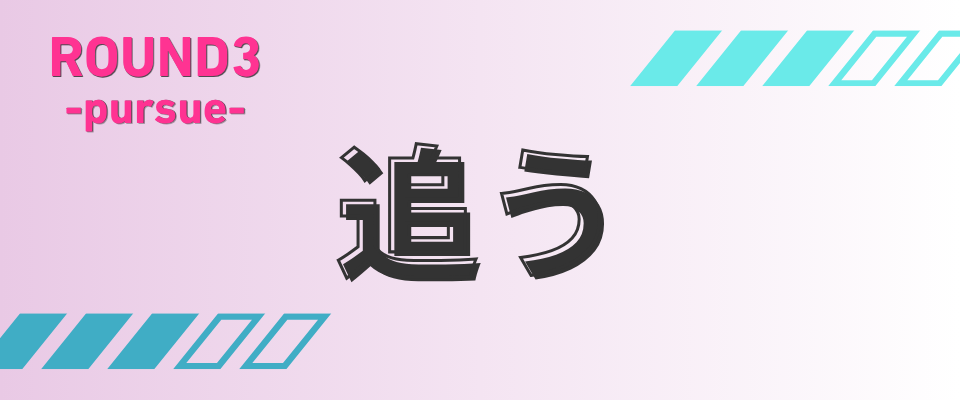 追う - Pursue - サイバーサクラ